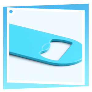 Honoson 8 Pieces Retractable Flat Bottle Opener Bartender Beer Opener with Round Badge Reel Clips Holder Bar Keys for Bartender Gifts Kitchen Home Party Supplies (Classic,Multicolor)