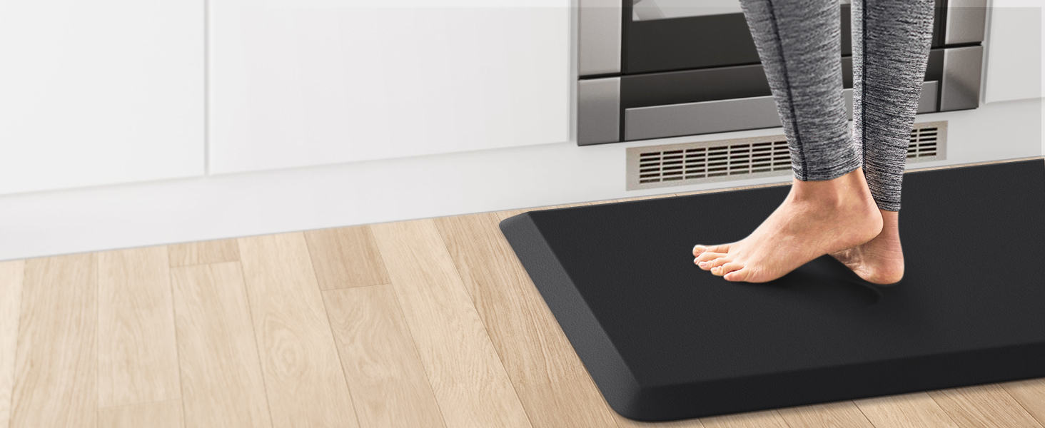 KitchenClouds Kitchen Mat Cushioned Anti Fatigue Rug 17.3