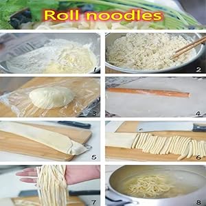 XBLDMJY Long Rolling Pin，Rolling Pins for Baking，Dough Roller ，Making Dumpling, Tortilla ，Bread，Baklava, Pizza。23.23×1.38inch/59×3.5cm)