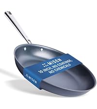 Misen Heavy Duty Kitchen Shears - Stainless Steel, Versatile and Easy Clean Scissors for Meat, Herbs and Veggies - Ambidextrous Comfort Handle - Professional Grade - Blue