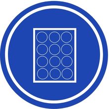 Jenaluca Silicone Baking Mats 2 Pack - Non-Stick Mats with Cookie Measurements Reusable Food Grade Silicone for Cookies, Pastries & Meal Preparation - Non Slip - 16.5 x 11.6