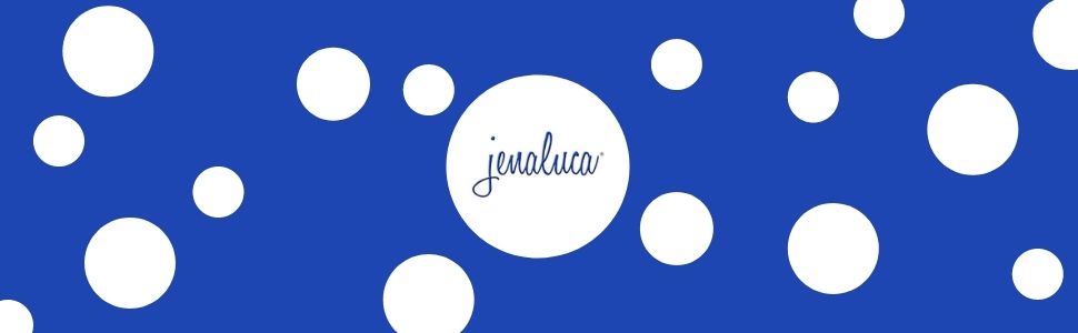 Jenaluca Silicone Baking Mats 2 Pack - Non-Stick Mats with Cookie Measurements Reusable Food Grade Silicone for Cookies, Pastries & Meal Preparation - Non Slip - 16.5 x 11.6