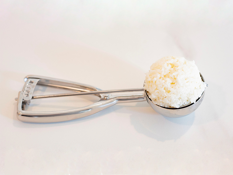 Jenaluca Jumbo Ice Cream Scoop - Cupcake and Muffin Scooper - 1/2 Cup Disher Size #8 scooper for icecream, batter & food portions