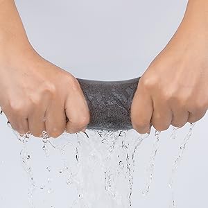 MR.SIGA Microfiber Cleaning Cloth, All-Purpose Microfiber Towels, Streak Free Cleaning Rags, Pack of 12, Grey, Size 32 x 32 cm(12.6 x 12.6 inch)