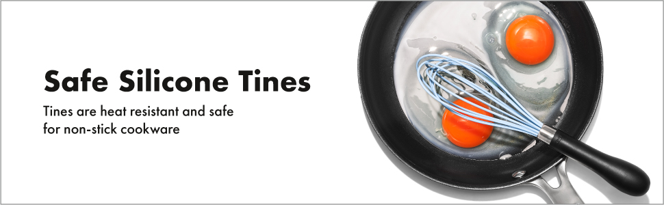 OXO Good Grips 2-Piece Silicone Whisk Set