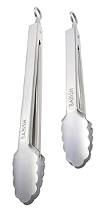 Babish 6.5-Inch Carving Fork – High-Carbon 1.411 German Steel Cutlery – Professional Kitchen Meat Fork for Carving & Serving