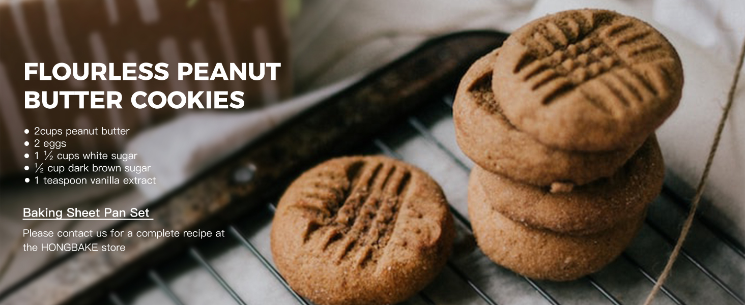 HONGBAKE Ceramic Baking Sheet Pan Set, Cookie Sheet for Oven, Bakeware Sets with Wider Grips, 3 Pack Half/Jelly Roll/Quarter Baking Tray, Premium, Dishwasher Safe - Dark Grey