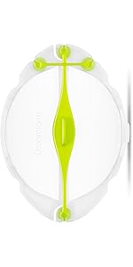 Dreamfarm Sharple Self-Sharpening Vegetable & Food Vertical Speed-Peeler - Green