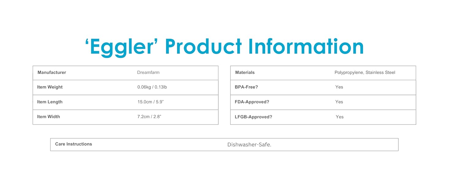Dreamfarm Eggler 2-In-1 Compact Egg Shell Peeler & Easy Hardboiled Egg Slicer, Shell Cracking, Topping, & Peeling - Yellow