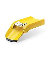 Dreamfarm Eggler 2-In-1 Compact Egg Shell Peeler & Easy Hardboiled Egg Slicer, Shell Cracking, Topping, & Peeling - Yellow