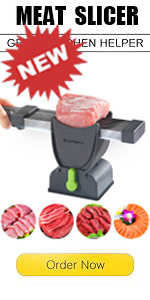 SupMaKin Upgrade Safe Mandoline Slicer, Vegetable Chopper, Potato Slicer 4 Modes Adjustable Thickness Food Cutter, Kitchen Chopping Artifact (6 in 1 Green)