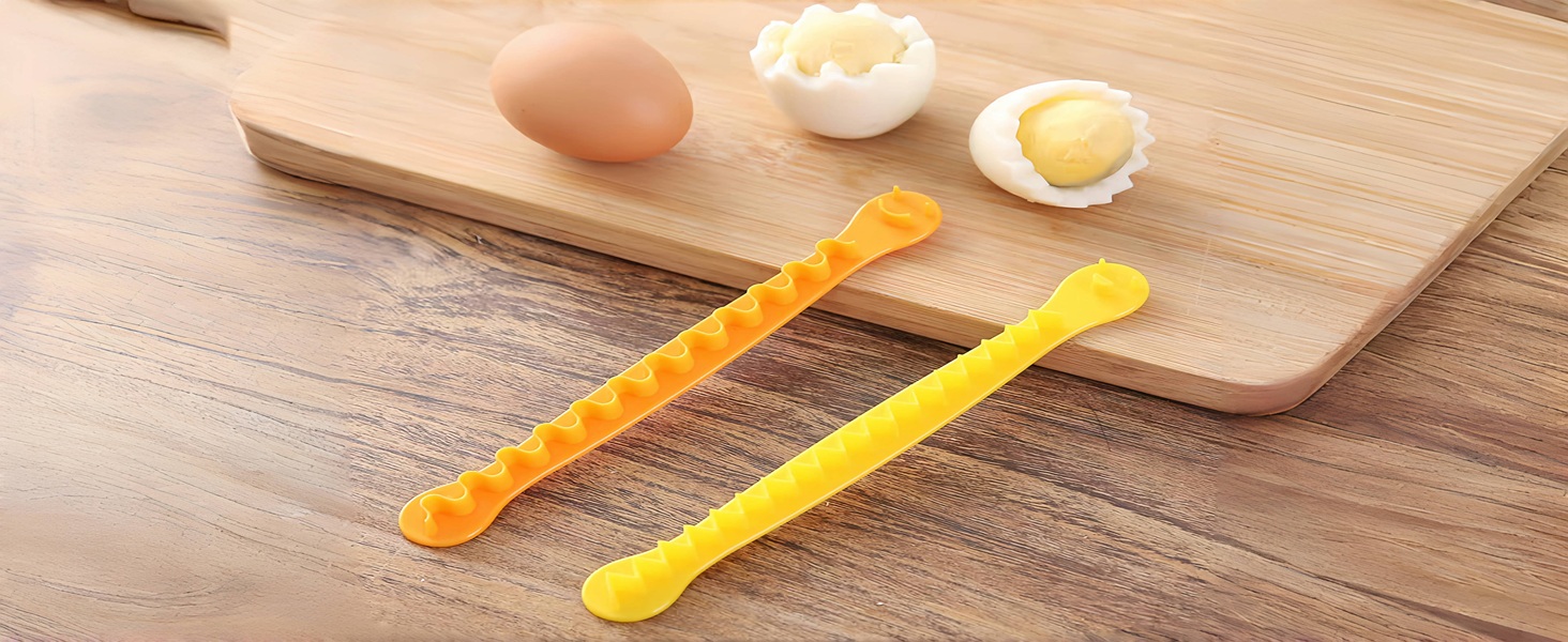 4Pcs Egg Slicer for Hard Boiled Eggs, Egg Cutter Exquisite Kitchen Accessories, Easy To Clean