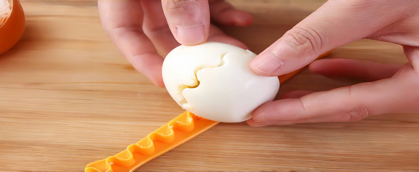 4Pcs Egg Slicer for Hard Boiled Eggs, Egg Cutter Exquisite Kitchen Accessories, Easy To Clean