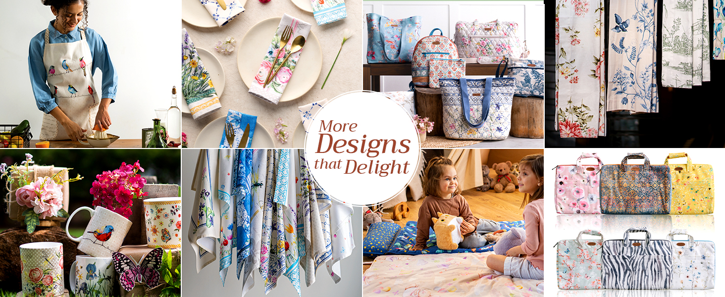 Maison d' Hermine Pot Holders 100% Cotton Heat Resistant Potholders 8