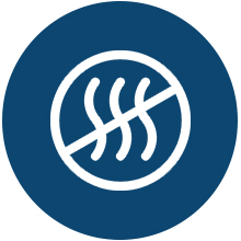 Meadow Lane 6-inch Small Colander, BPA-Free, Dishwasher Safe, Double Handles, Compact Food Strainer for Berries, Veggies and Pasta, 3-Cup Capacity, Smooth White