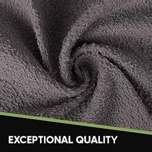 Towel and Linen Mart 100% Cotton - 24 Pack Wash Cloth Set - Flannel Face Cloths, Highly Absorbent and Soft Feel Fingertip Towels (Multi, Pack of 24)