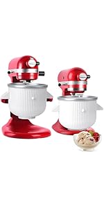 Glass Mixer Bowl For Kitchenaid Tilt-Head Stand Mixers 4.5-5 Quart, 5 qt Mixing Bowl Replacement For Kitchen aid With Measurement Markings,Handle