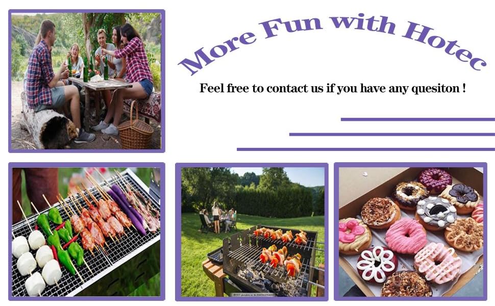 HOTEC 600℉ Heat Resistasnt Basting Brushes, BPA Free Silicone Pastry Brush, Spread Oil Butter Sauce Marinades for BBQ Grill Barbecue Baking Kitchen Cooking Dishwasher Safe (Black 2)