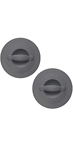 Pyrex 564-RRD-PC 8-Cup Puddle Grey Measuring Cup Lid - Made in the USA