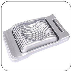 Egg Slicer for Hard Boiled Eggs Egg Cutter Strawberry Slicer Heavy Duty Aluminium Tomato Slicer Stainless Steel Wire Multipurpose Egg Slicer Dicer for Soft Fruit Mushroom Home Use