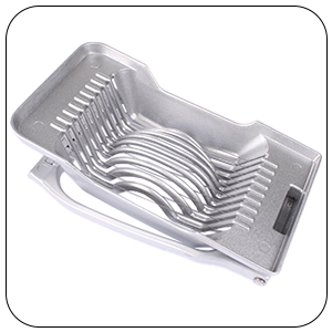 Egg Slicer for Hard Boiled Eggs Egg Cutter Strawberry Slicer Heavy Duty Aluminium Tomato Slicer Stainless Steel Wire Multipurpose Egg Slicer Dicer for Soft Fruit Mushroom Home Use