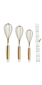 Gold Spaghetti Spoon, Berglander Non-stick Silicone Pasta Server With Titanium Gold Plating Handle, Spaghetti Server For Cooking, Pasta Fork, Noddle Fork, Dishwasher Safe, Easy to Clean