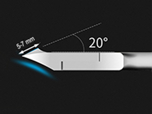 LePinko Professional Cuticle Trimmer kit, Super Sharp Dead Skin Clipper, Labor-saving Cuticula Remover for Fingernail Toenail, Manicure Pedicure Tool for Women Men, Home Salon Use, 7mm Jaw