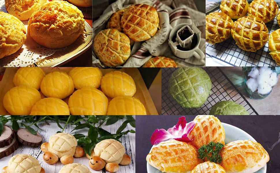 Silicone Hamburger Bun Pan,Non-Stick Bread Mold Hot Dog Bread Forms,Round Perforated Bakery Sheets Bread Pan for Baking,8 Cavities