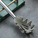 Berglander Spaghetti Spoon Non-stick Silicone Pasta Server, Spaghetti Server For Cooking, Pasta Fork, Noddle Fork, Dishwasher Safe, Easy to Clean