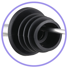 Chengu 72 Pcs Liquor Spout Stainless Steel Bottle Pourers Tapered Liquor Pourers with Rubber Dust Caps Tapered Spouts Set Bar Supplies Vinegar Bottle Dispenser Wine Spout for Alcohol Olive Oil