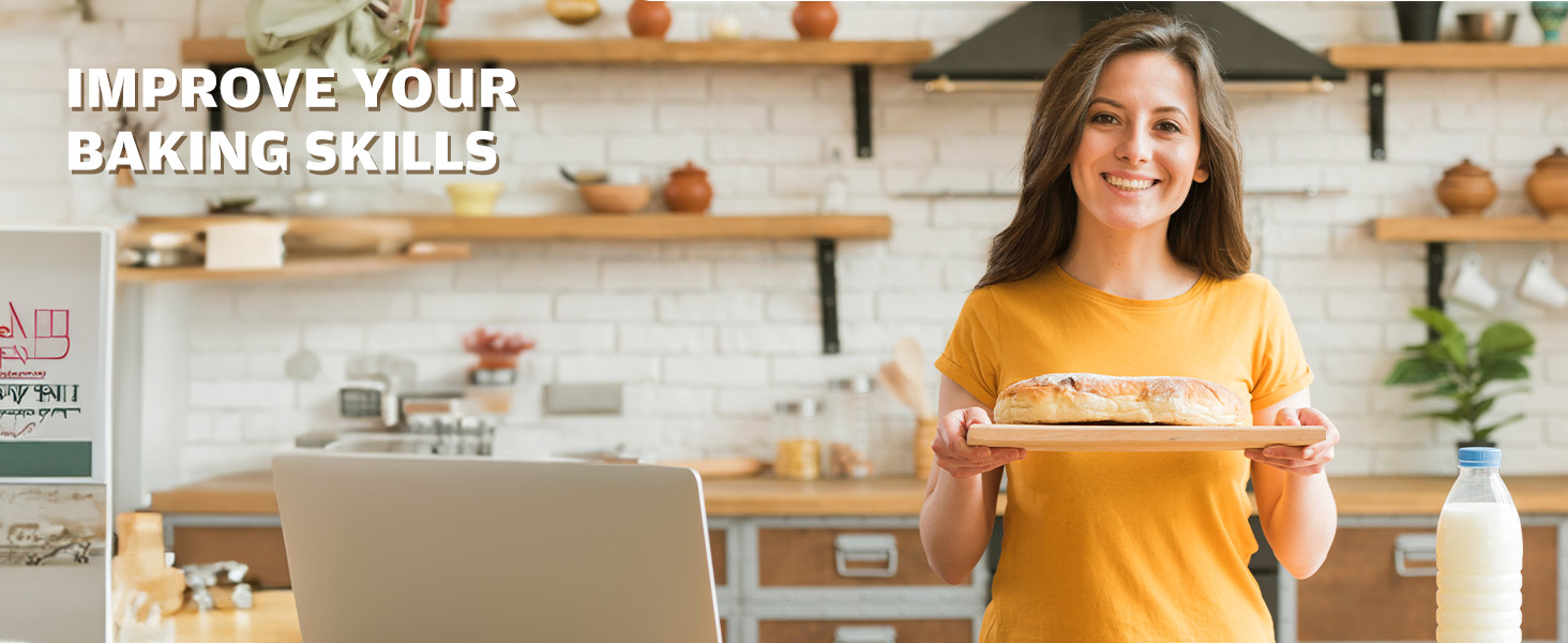 KITESSENSU 9 inch Non-Stick Cake Pans, 12 Cups Premium Fluted Cake Pans for baking, Heavy Duty Carbon Steel Tube Pan Baking Mold, Champagne Gold