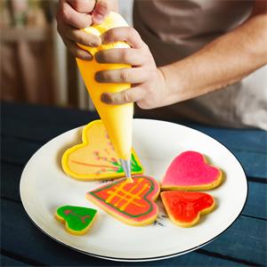 Heart Cookie Cutter Set, Gtmkina 5 Pieces Stainless Steel Small Biscuit Cutters Heart Shaped Mold for Kids Holiday Birthday Party