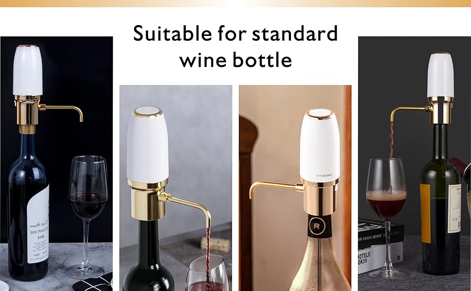 wine aerator Electric,Wine Aerator, Electric Wine Decanter, Wine Aerator Pourer Spout, Wine Dispenser, Wine Accessories， Best Gifts for Wine Lovers
