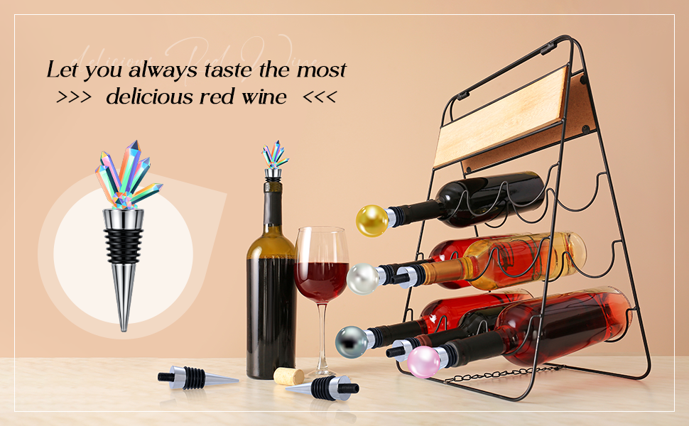 Honeydak 16 Pieces Metal Bottle Stopper Blank Stainless Steel Wine Bottle Stopper Kit Reusable Wine Saver Corks Hardware for Wedding Party Bar Turning