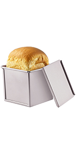 CHEFMADE Hello Kitty Angel Food Cake Pan, 6-Inch with 2 Removable Loose Bottoms Non-Stick Chiffon Tube Pan for Oven and Instant Pot Baking (Pink)