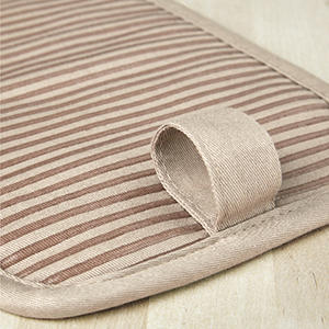 KitchenAid Beacon Two-Tone Non-Slip Pot Holder Set, Pistachio/Graphite Green, 7