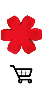 BYKITCHEN Pan and Pot Protectors, Larger & Thicker Pan Protectors with Stars, Set of 6 and 3 Different Sizes, Pot Protectors for Stacking and Protecting Your Cookware