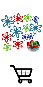 BYKITCHEN Pan and Pot Protectors, Larger & Thicker Pan Protectors with Stars, Set of 6 and 3 Different Sizes, Pot Protectors for Stacking and Protecting Your Cookware