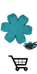 BYKITCHEN Pan and Pot Protectors, Larger & Thicker Pan Protectors with Stars, Set of 6 and 3 Different Sizes, Pot Protectors for Stacking and Protecting Your Cookware