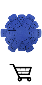 BYKITCHEN Pan and Pot Protectors, Larger & Thicker Pan Protectors with Stars, Set of 6 and 3 Different Sizes, Pot Protectors for Stacking and Protecting Your Cookware