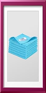 Kitchen Washcloths 12 Pack, 10x14 Inch Small Dish Cloth for Washing Dishes, Lint Free Fast Dry Reusable Cleaning Cloth, Ultra Soft & Scratch Free Waffle Dish Rag, Easy to Rinse Multicolor Dishcloth