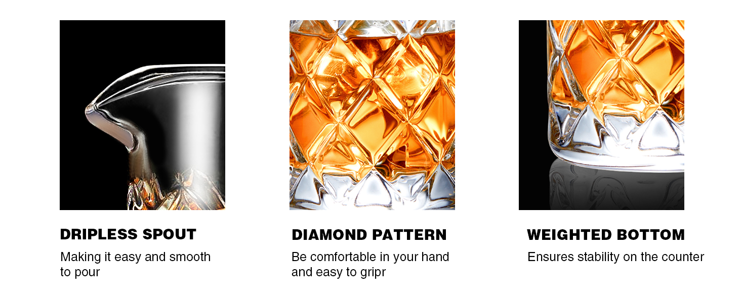 KITESSENSU Bar Mixing Glass, Seamless Pitcher for Stirred Cocktails with Weighted Bottom, Old Fashioned Bartender Accessory and Tool - 18oz 530ml