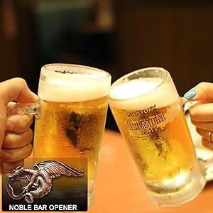 Dragon Bottle Opener Gothic Dragon Style Metal Beer Bartender Bottle Opener for Men Dad Boyfriend Gift Bar Party Game