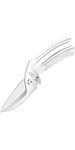 Kitchen Shears Heavy Duty Poultry Shears Meat Cutting Dishwasher Safe and Stainless Food Kitchen Scissors for Chicken Turkey Thanksgiving,Burgundy