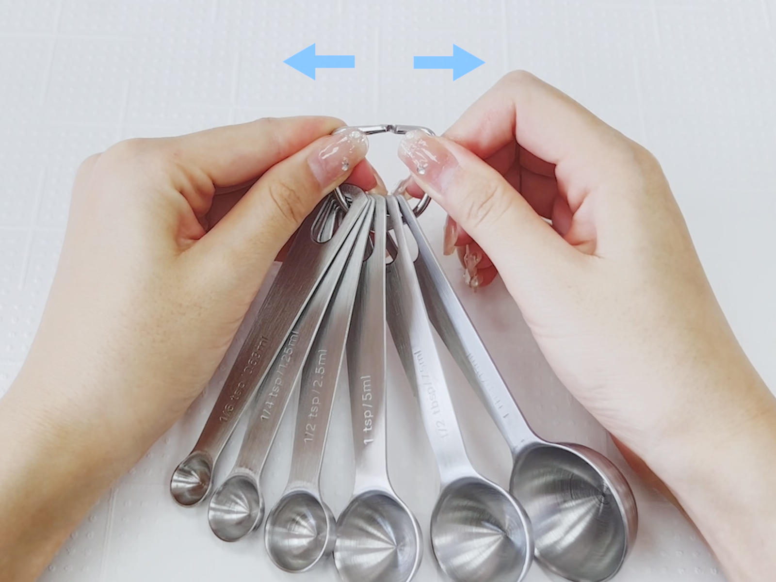 TILUCK Stainless Steel Measuring Cups & Spoons Set,Coffee Scoop Spoon,Kitchen Gadgets for Cooking & Baking,Set of