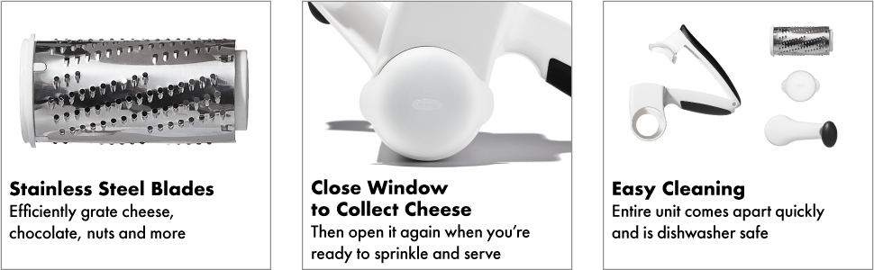 OXO Good Grips Rotary Grater,White