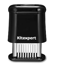 KITEXPERT Meat Tenderizer Hammer with Comfortable-Grip Handle, Dual-side Mallet for Kitchen, Heavy Duty Pounder For Tenderizing Steak, Beef and Fish