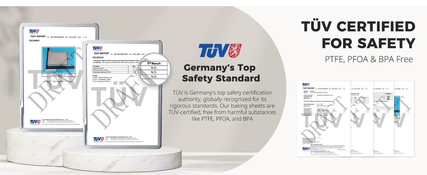 HONGBAKE Baking Sheet Pan Set of 3, Cookie Sheets for Oven, Nonstick Half/Quarter/Jelly Roll Pans with Diamond Texture Pattern, 0.8mm Thick Heavy Duty Cookie Tray, Champagne Gold