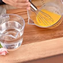 Measuring Cups Set, Liquid Measuring Cups For 3 For Kitchen - BPA Free Plastic Set with Spout Multiple Measurement Scales (Clear)