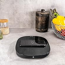 ZWILLING Enfinigy Wireless Charging Scale, Silver